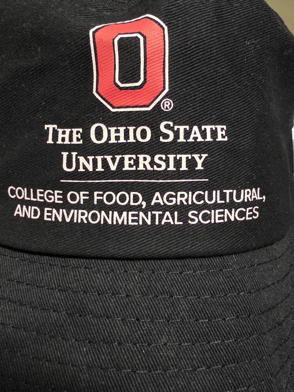 The Ohio State University Black Logo Bucket Hat